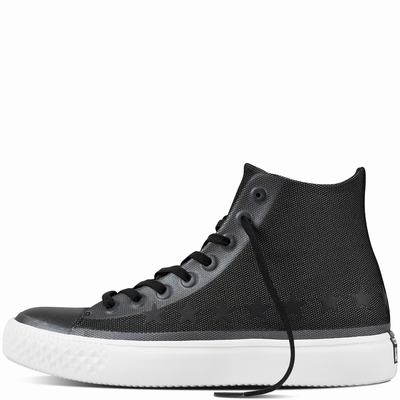 Converse Chuck Taylor All Star Modern East Vs. West High Tops Mens - Black/Black/White Shoes (482ZFBJY)